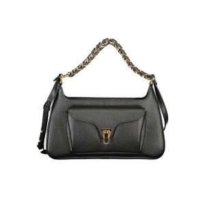 Coccinelle Black Leather Women Handbag