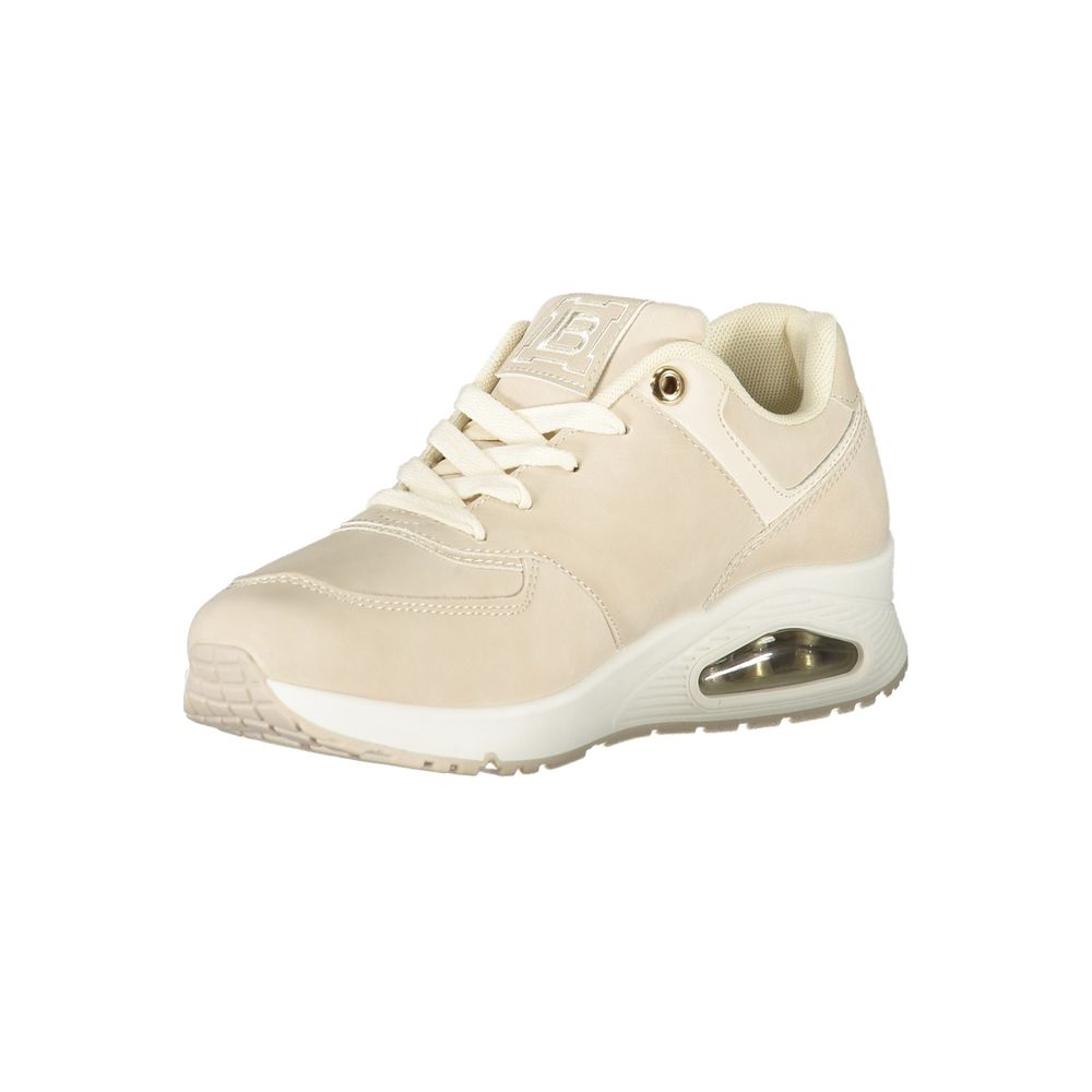 Laura Biagiotti Beige Polyester Women Sneaker - Image 3