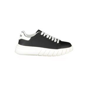 Gaelle Paris Black Polyester Sneaker