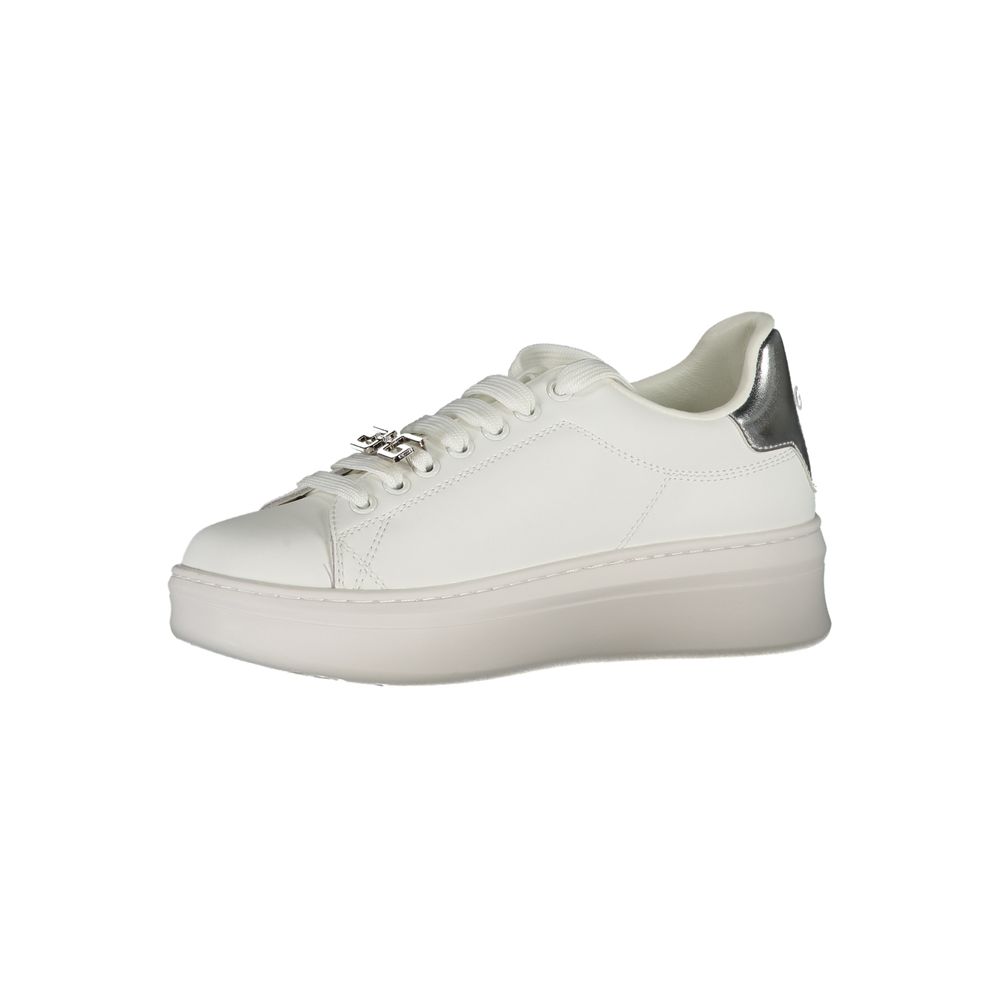 Gaelle Paris Bianco Poliuretano Women Sneaker - Image 3