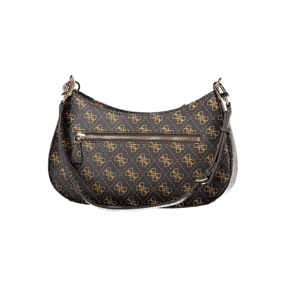 Guess Jeans Marrone Poliuretano Women Handbag - Image 2