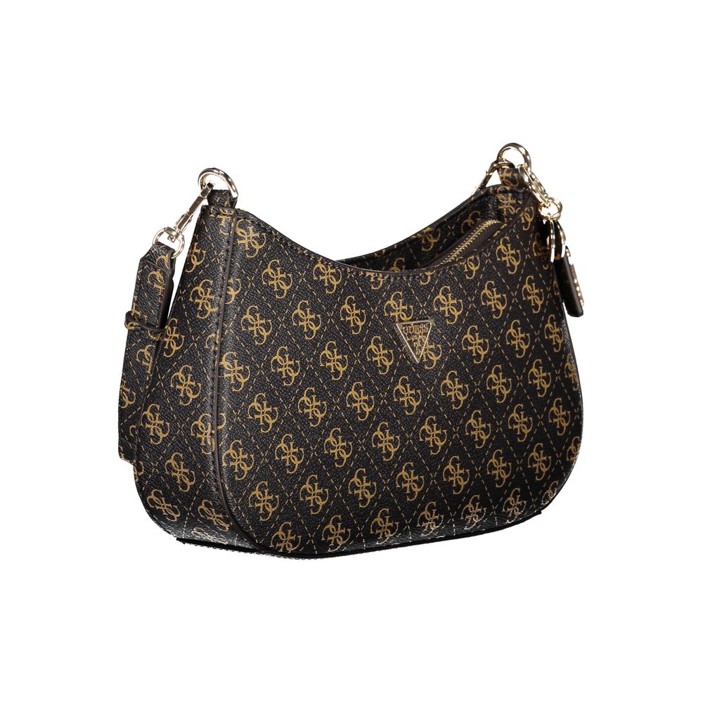 Guess Jeans Marrone Poliuretano Women Handbag - Image 3