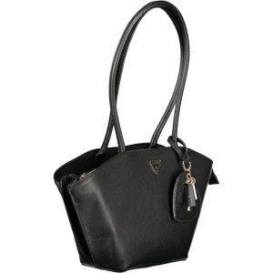 Guess Jeans Black Polyethylene Handbag