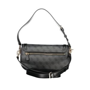 Guess Jeans Black Polyethylene Handbag