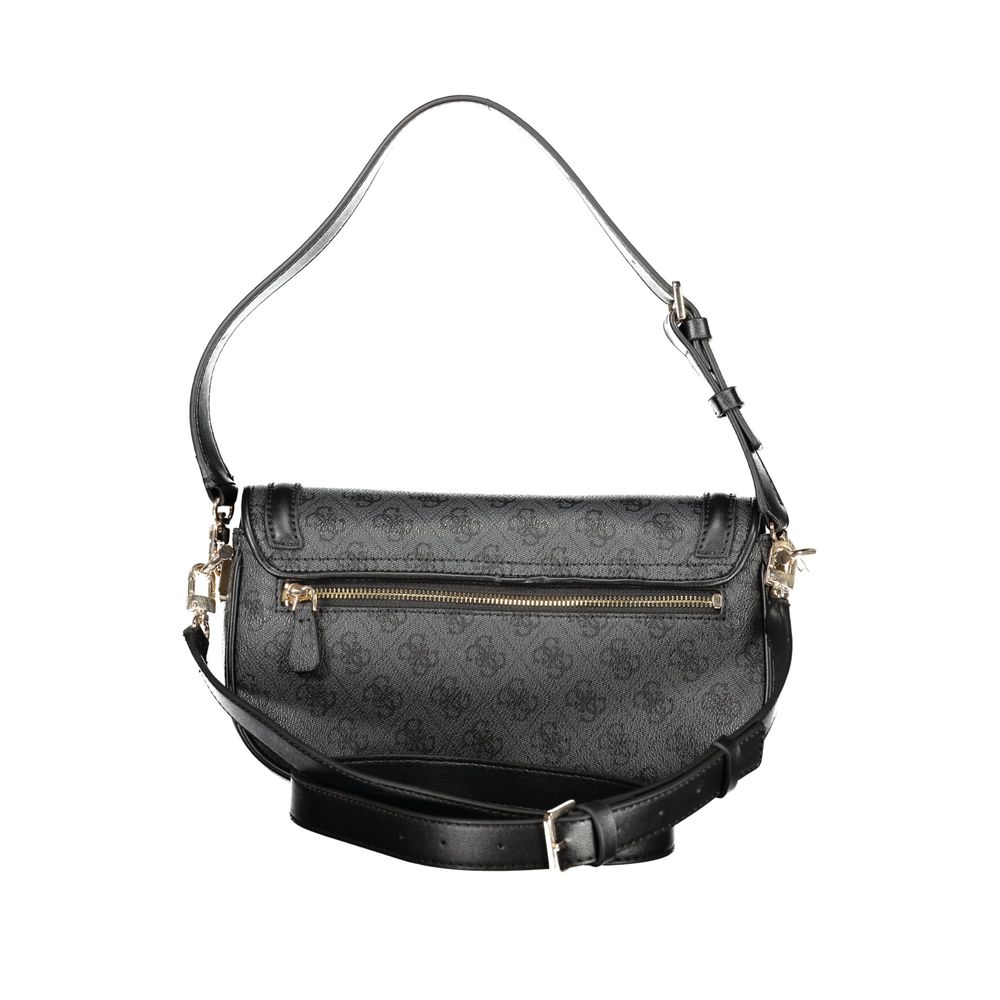 Guess Jeans Nero Poliuretano Women Bag - Image 2