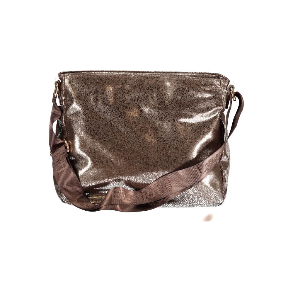 Laura Biagiotti Bronze Polyester Women Handbag - Image 2