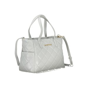 Mario Valentino Gray Polyethylene Handbag