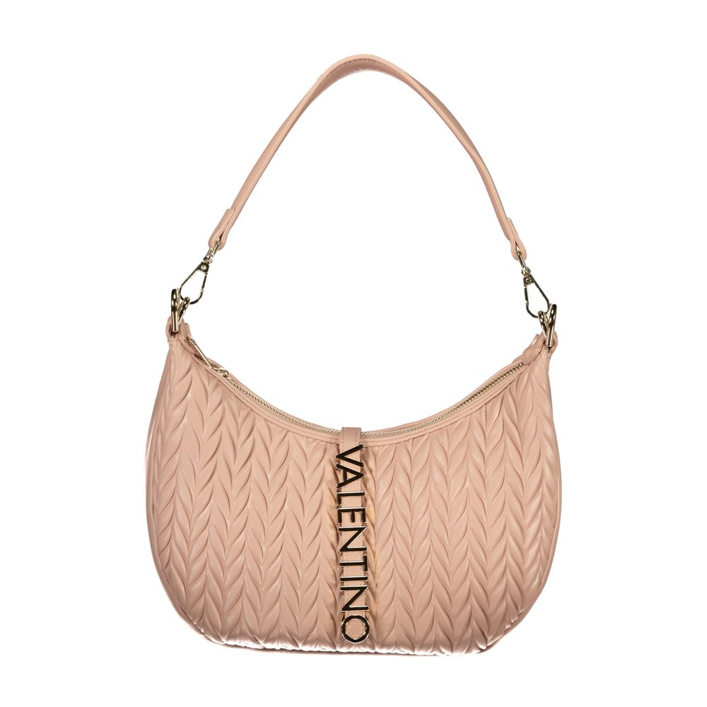 Mario Valentino Rosa Poliuretano Women Shoulder Bag