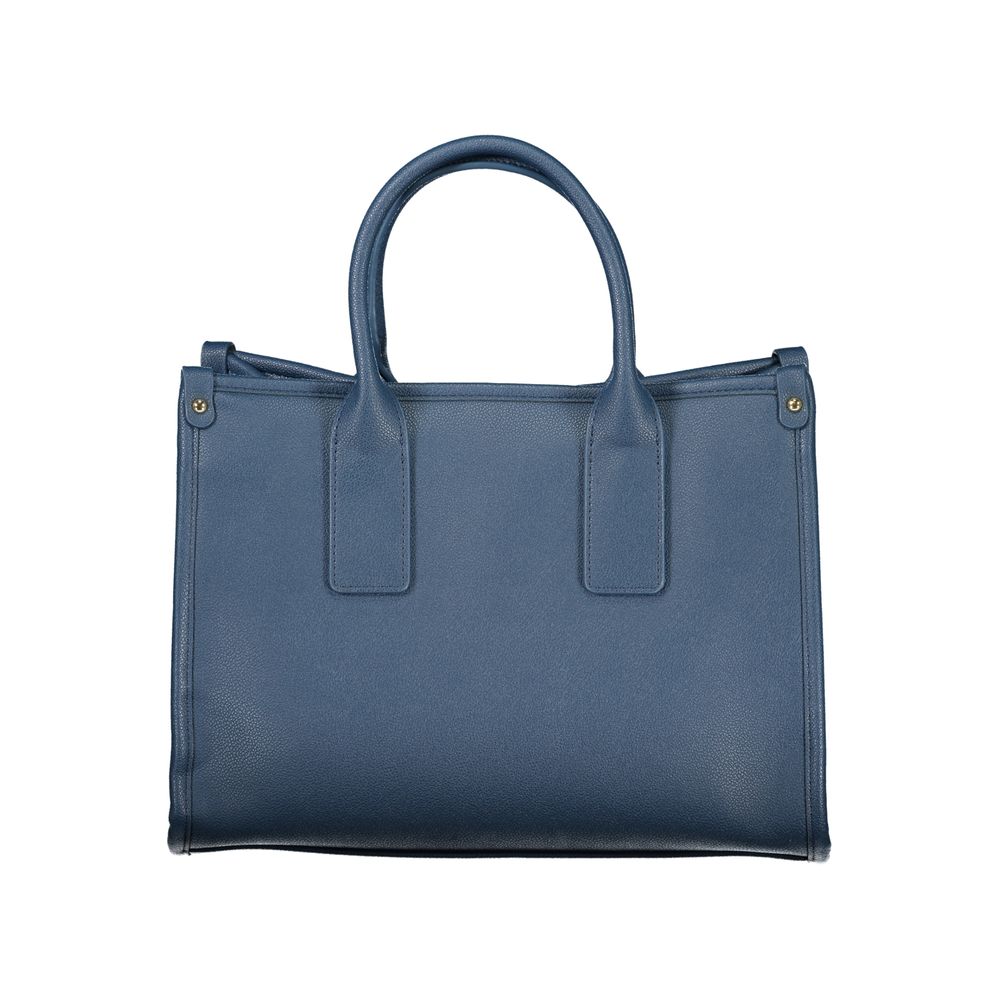 Mario Valentino Blu Polyurethane Women Handbag - Image 2