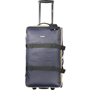 K-WAY Blue Polyamide Unisex Luggage Travel Bag