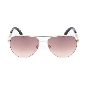 Guess Gold Metal Sunglasses