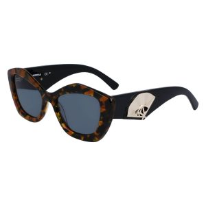 Karl Lagerfeld Brown Acetate Sunglasses