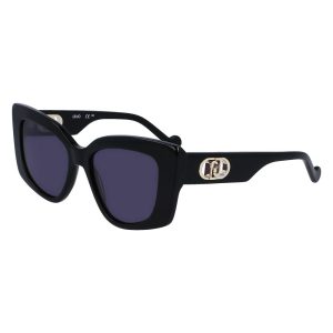 Liu Jo Black Acetate Sunglasses