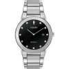 Citizen Gray Stainless Steel Dress Watch