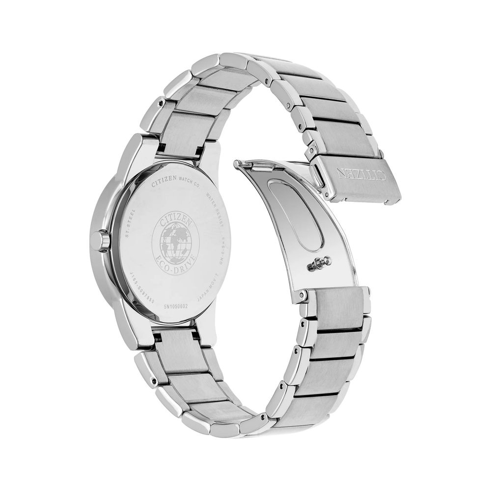 Citizen Gray Stainless Steel Dress Watch - Image 2