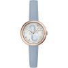 Furla Blue Leather Dress Watch
