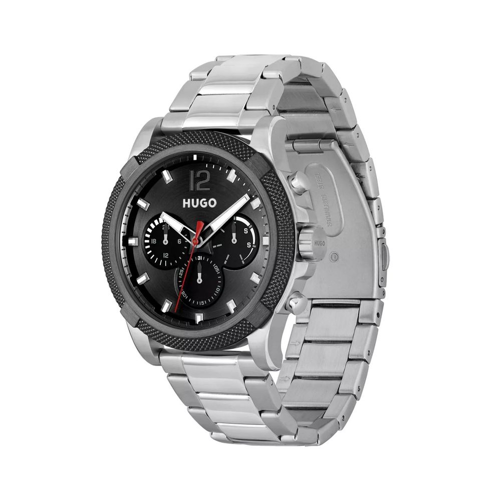 Hugo Boss Gray Stainless Steel Bracelet Watch - Image 2