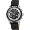 Just Cavalli Black Leather Sport Watch