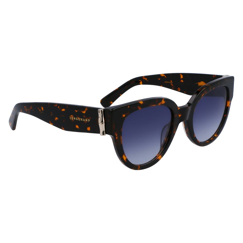 Longchamp Brown Acetate Sunglasses - Image 3