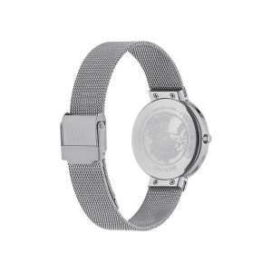 BERING Gray Stainless Steel Dress Watch