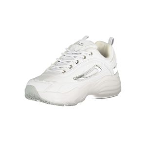 Fila White Polyester Women Sneaker