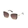 Guess Brown Metal Sunglasses