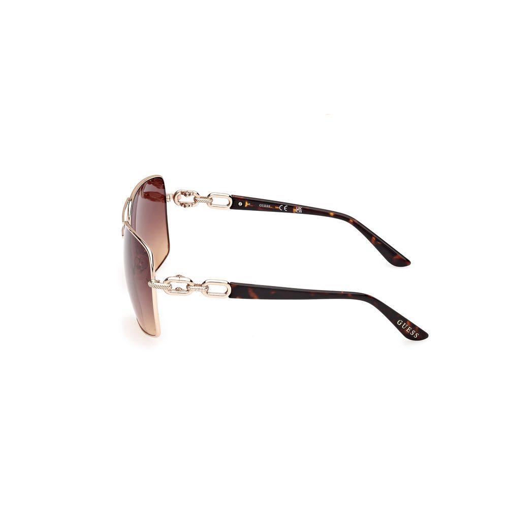Guess Gold Metal Sunglasses - Image 2