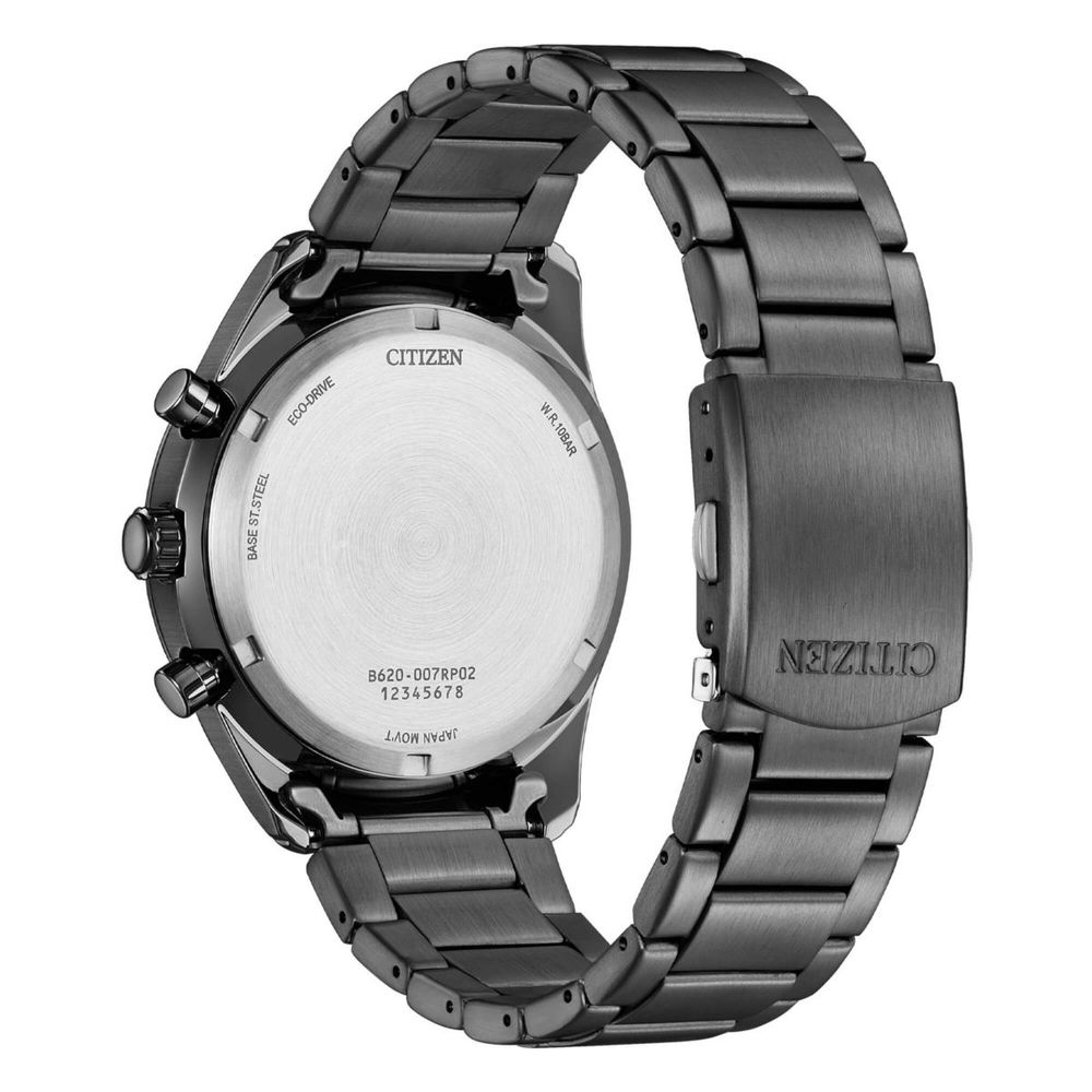 Citizen Gray Stainless Steel Bracelet Watch - Image 2