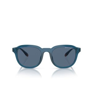 Armani Exchange Blue Resin Sunglasses