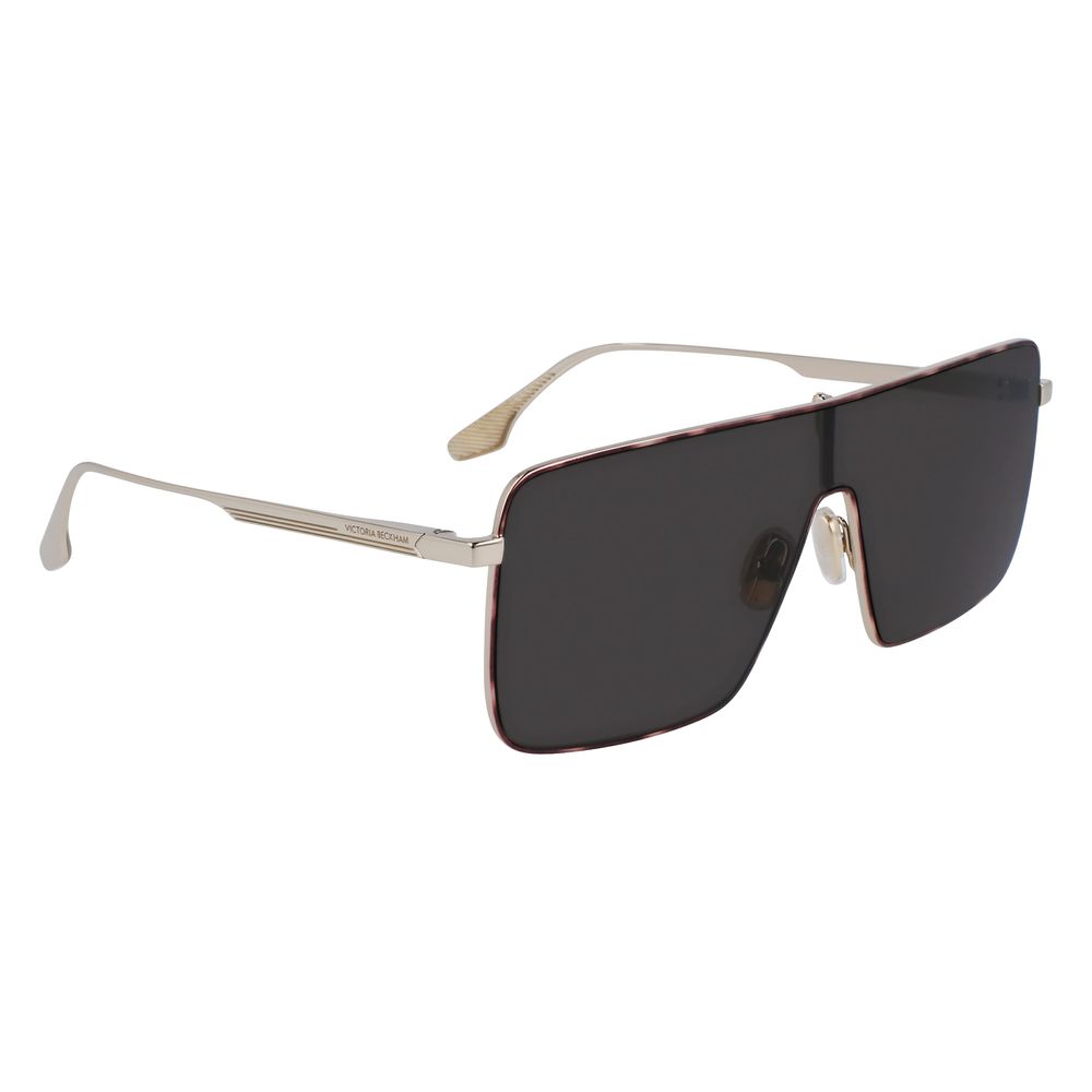 Victoria Beckham Gold Metal Sunglasses - Image 3