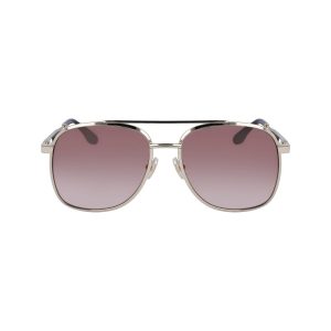 Victoria Beckham Gold Metal Sunglasses