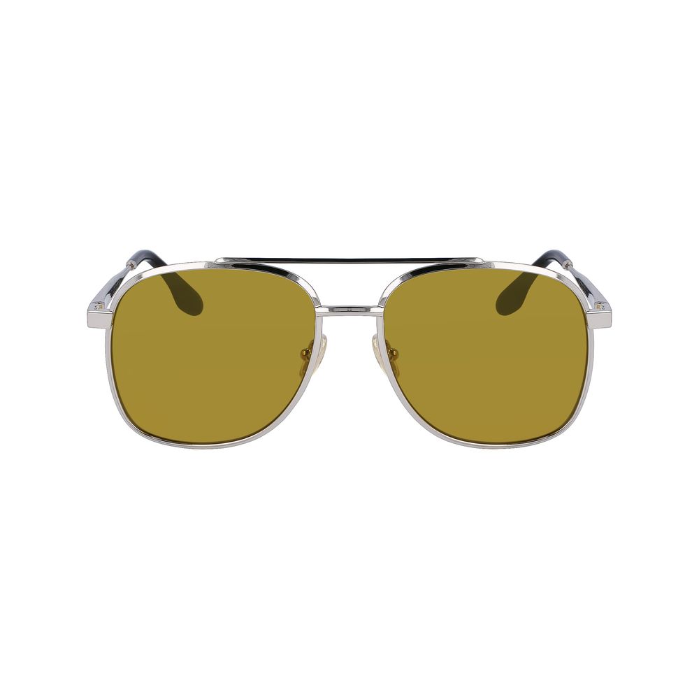 Victoria Beckham Gray Metal Sunglasses - Image 2