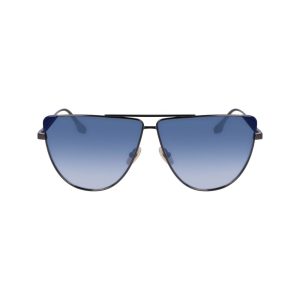 Victoria Beckham Blue Metal Sunglasses