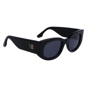 Victoria Beckham Black Acetate Sunglasses