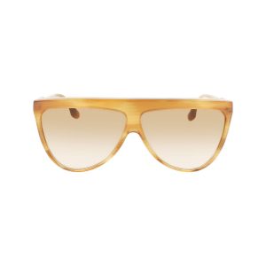 Victoria Beckham Gold Acetate Sunglasses