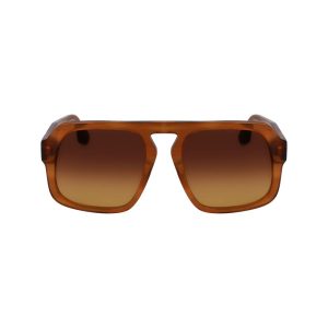 Victoria Beckham Gold Acetate Sunglasses