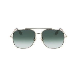 Victoria Beckham Gold Metal Sunglasses