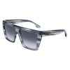 Victoria Beckham Gray Acetate Sunglasses