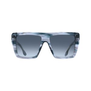 Victoria Beckham Gray Acetate Sunglasses