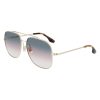 Victoria Beckham Gold Metal Sunglasses
