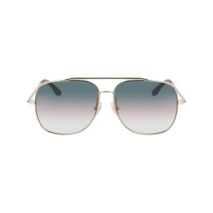 Victoria Beckham Gold Metal Sunglasses
