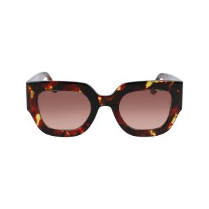 Victoria Beckham Red Acetate Sunglasses