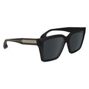 Victoria Beckham Black Acetate Sunglasses
