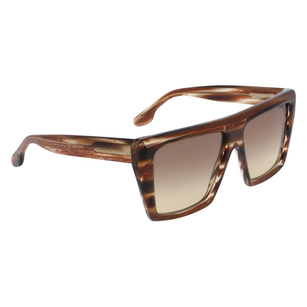 Victoria Beckham Brown Acetate Sunglasses - Image 3