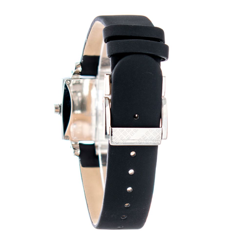 Laura Biagiotti Black Leather Dress Watch - Image 2