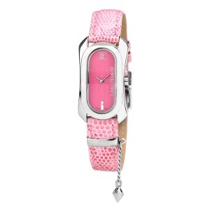 Laura Biagiotti Multicolor Leather Dress Watch