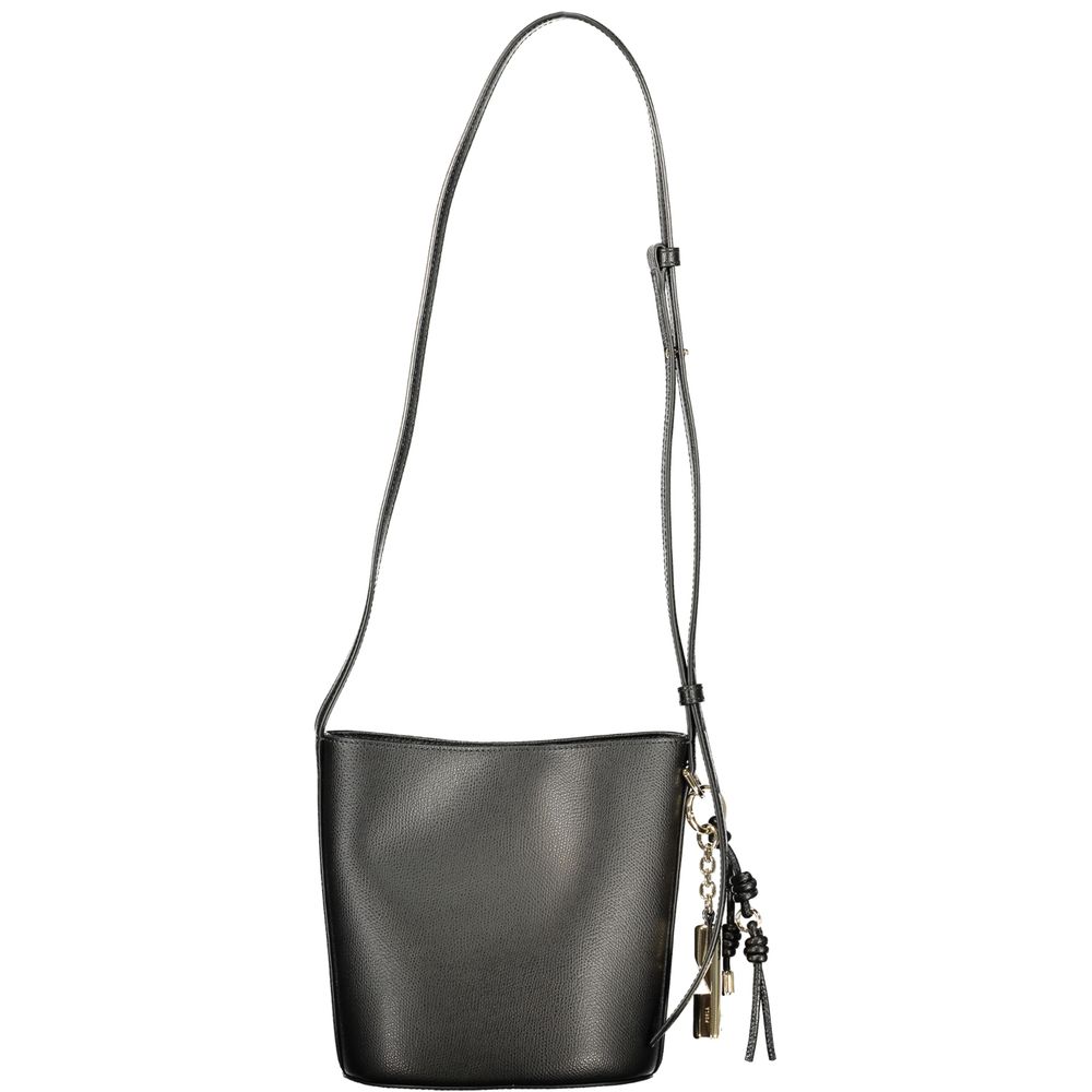 Furla Black Leather Women Bucket Bag - Image 2
