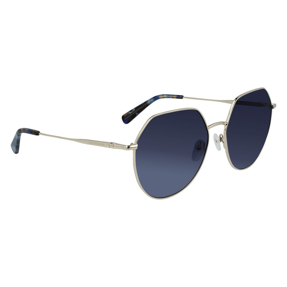 Longchamp Bicolor Metal Sunglasses - Image 3