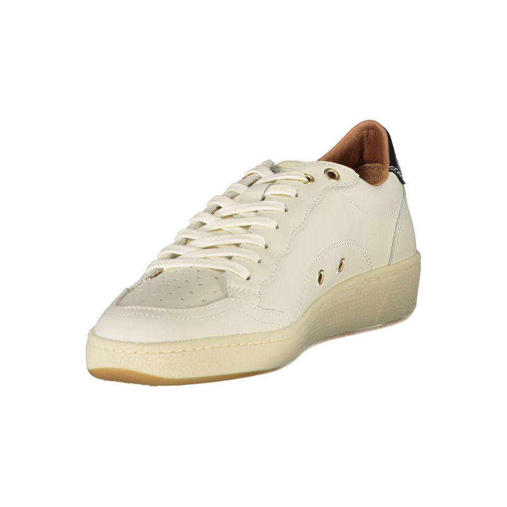 Blauer White Leather Women Sneaker - Image 3