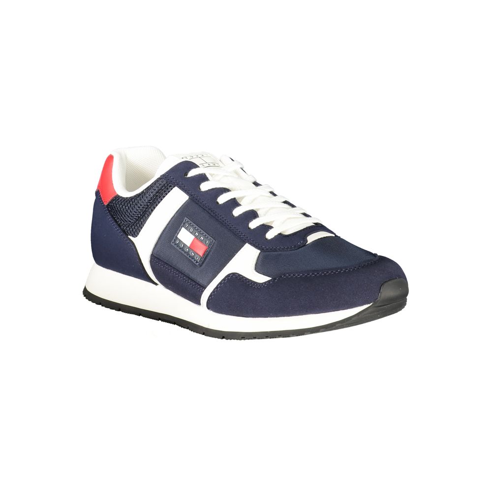 Tommy Hilfiger Blue Polyester Men Sneaker - Image 2